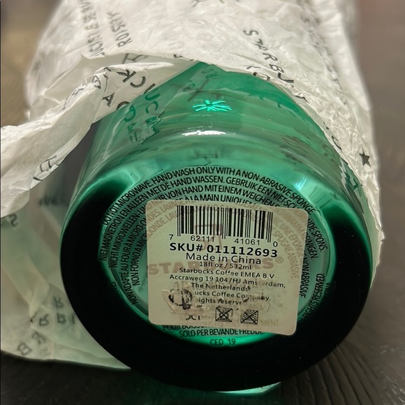 Starbucks EU Ombre Glass Tumbler Extremely Rare! - Picture 3 of 3